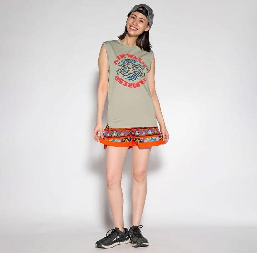 ウォーキング・ランニングウェア ELDORESO Airwalk Sleeveless sagegreen(M)