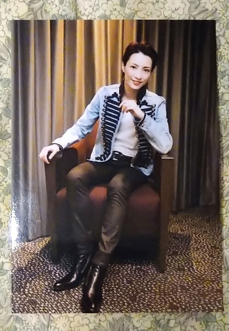 【FCお写真、ポストカード付】早霧せいな、FC限定お茶会DVD（るろうに剣心）
