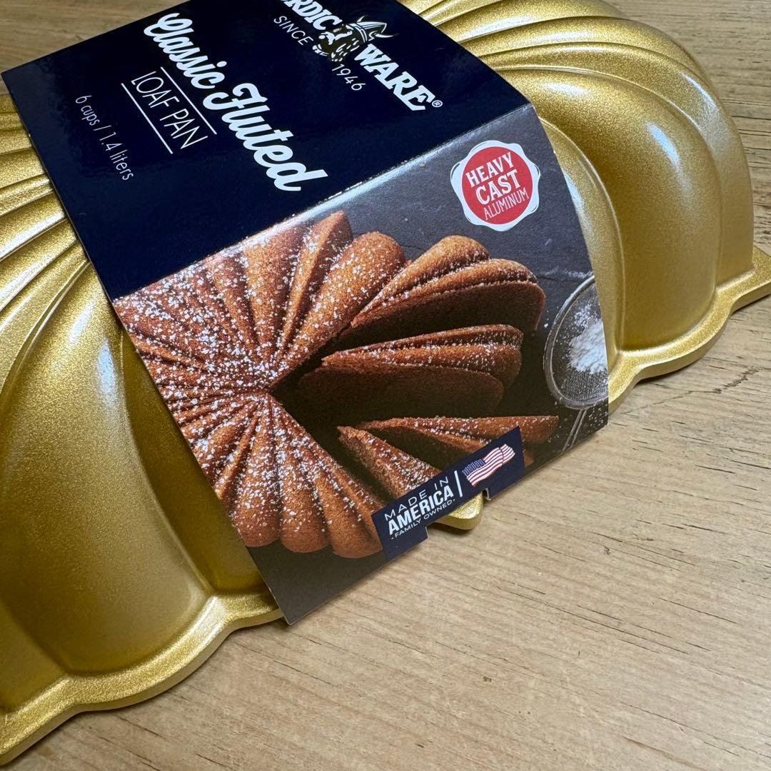NORDIC フルーテッドローフパン　美品