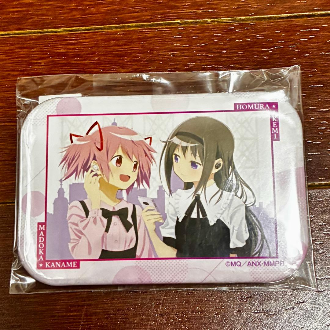 魔法少女まどか☆マギカ 音アニ コラボ 缶バッジ スクエア缶バッジ 8個