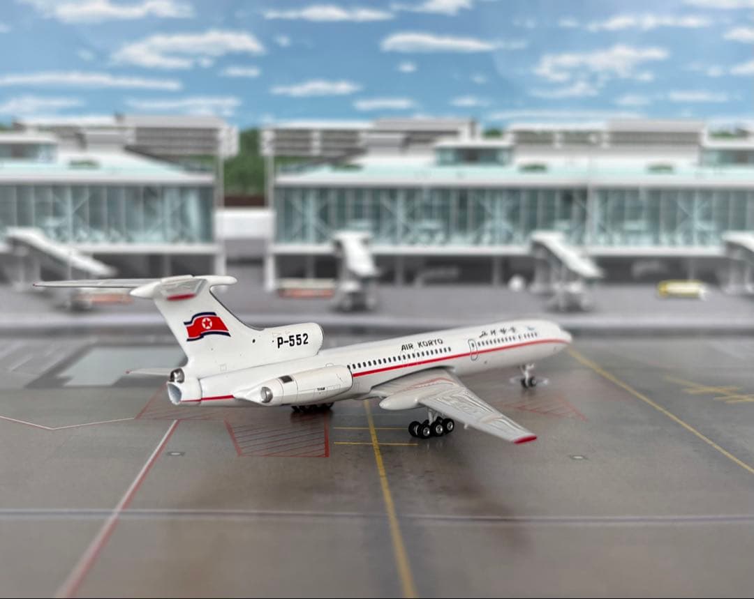 航空機・ヘリコプター 1/400 Phoenix AIR KORYO Tu-154B