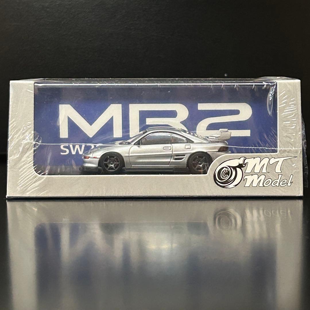 Micro Turbo PEAKO 1/64トヨタ　MR2 シルバー MTモデル