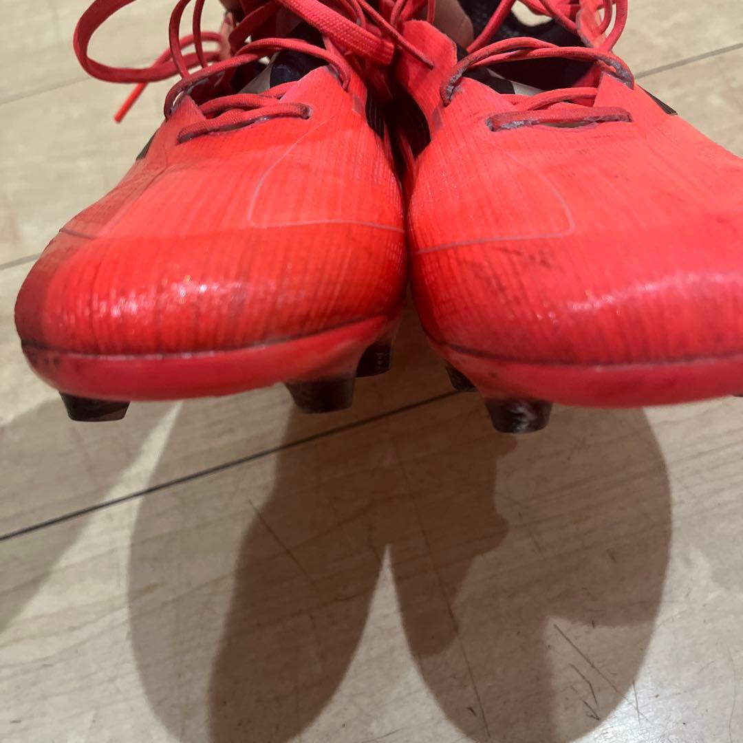 adidas F50サッカーシューズ ピンク 収納バッグ付き