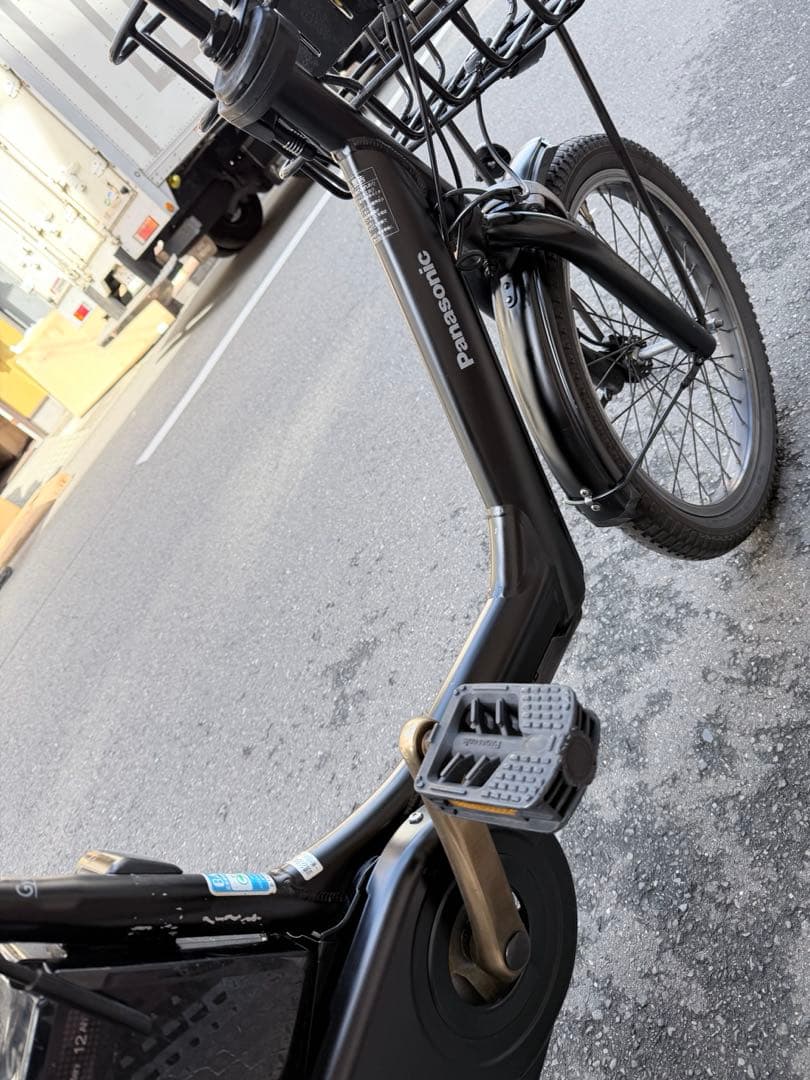 子供乗せ　パナソニック 電動アシスト自転車 チャイルドシート付き