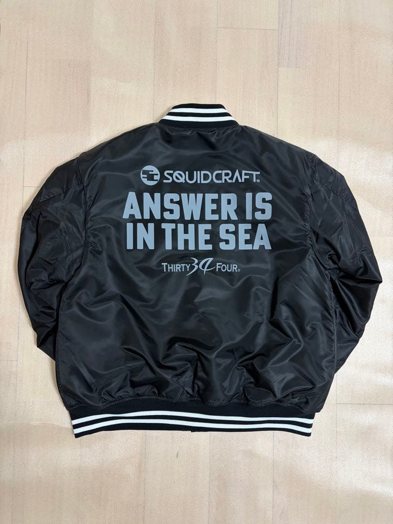 SQUID CRAFT スタジアムジャケット（THIRTY FOUR）