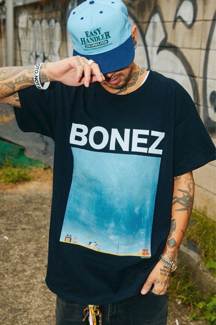 The BONEZ ツアーTバンT サイズXXLブラック　(RIZE Jesse