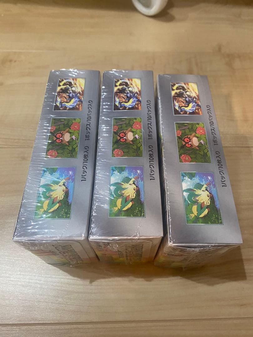 ポケモンカード　テラスタルフェスex シュリンク付き　3BOX