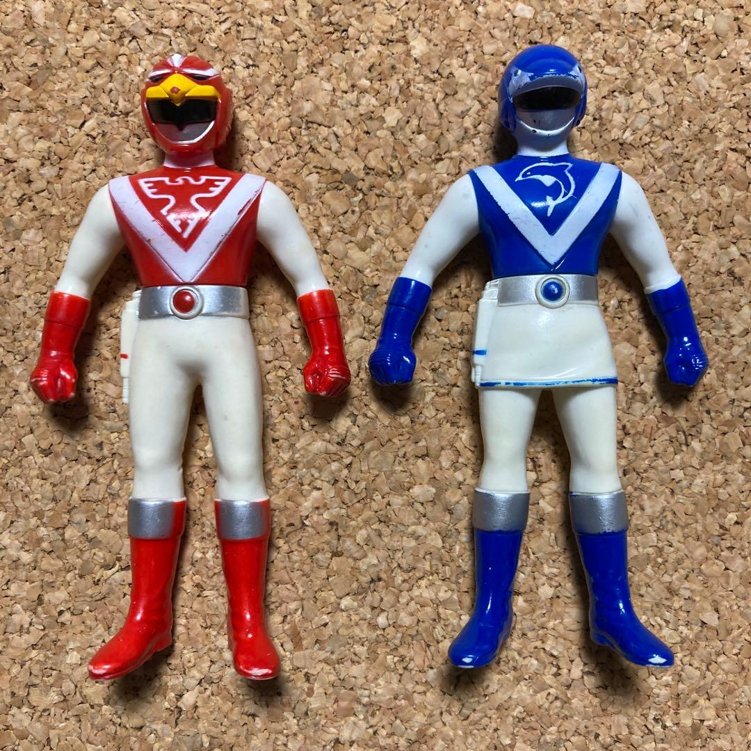 ライブマン ソフビセット7体