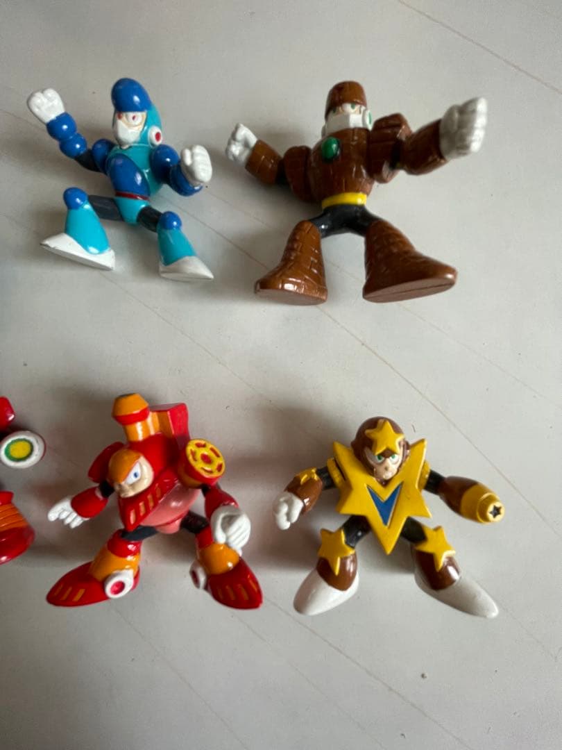 ロックマン フィギュア8体セット　フルカラー大決戦
