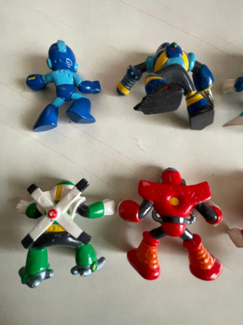 ロックマン フィギュア8体セット　フルカラー大決戦