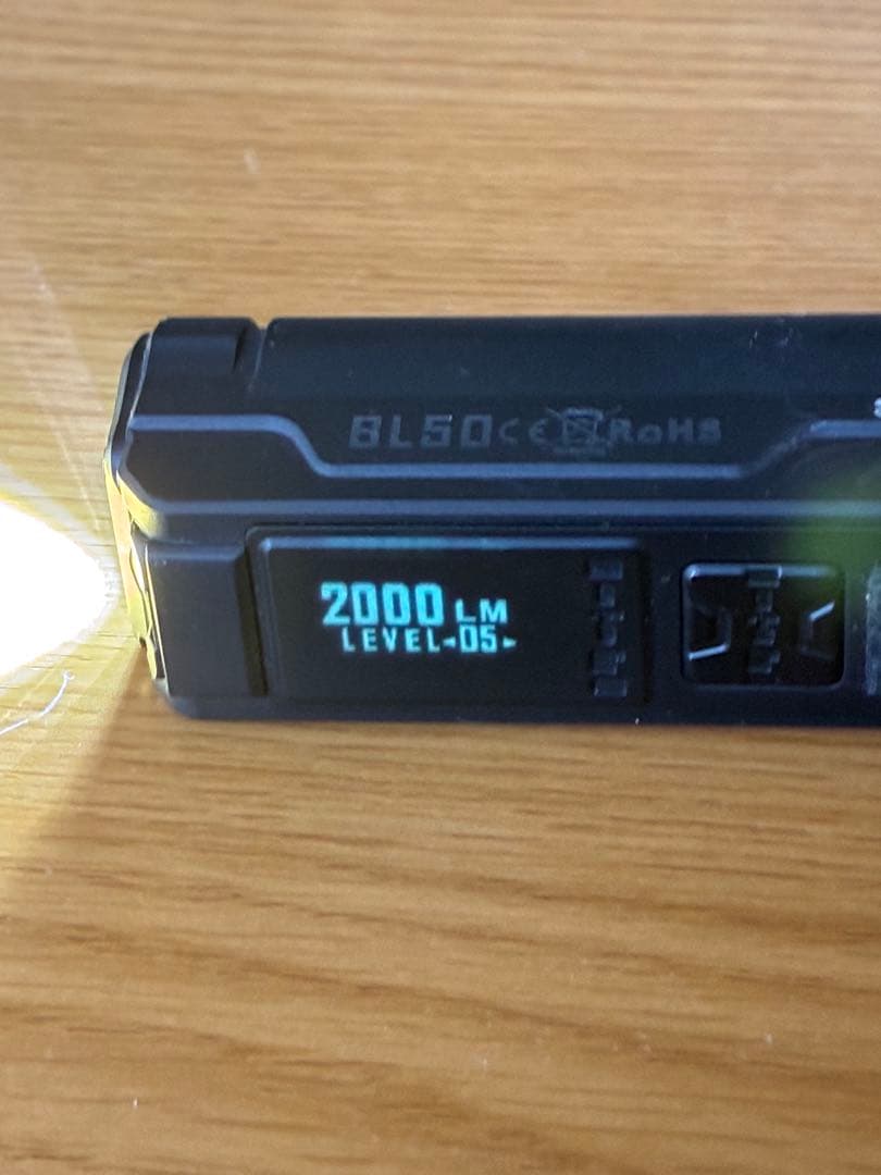 3600ルーメン IMALENT BL50 ※UV搭載EDCフラッシュライト