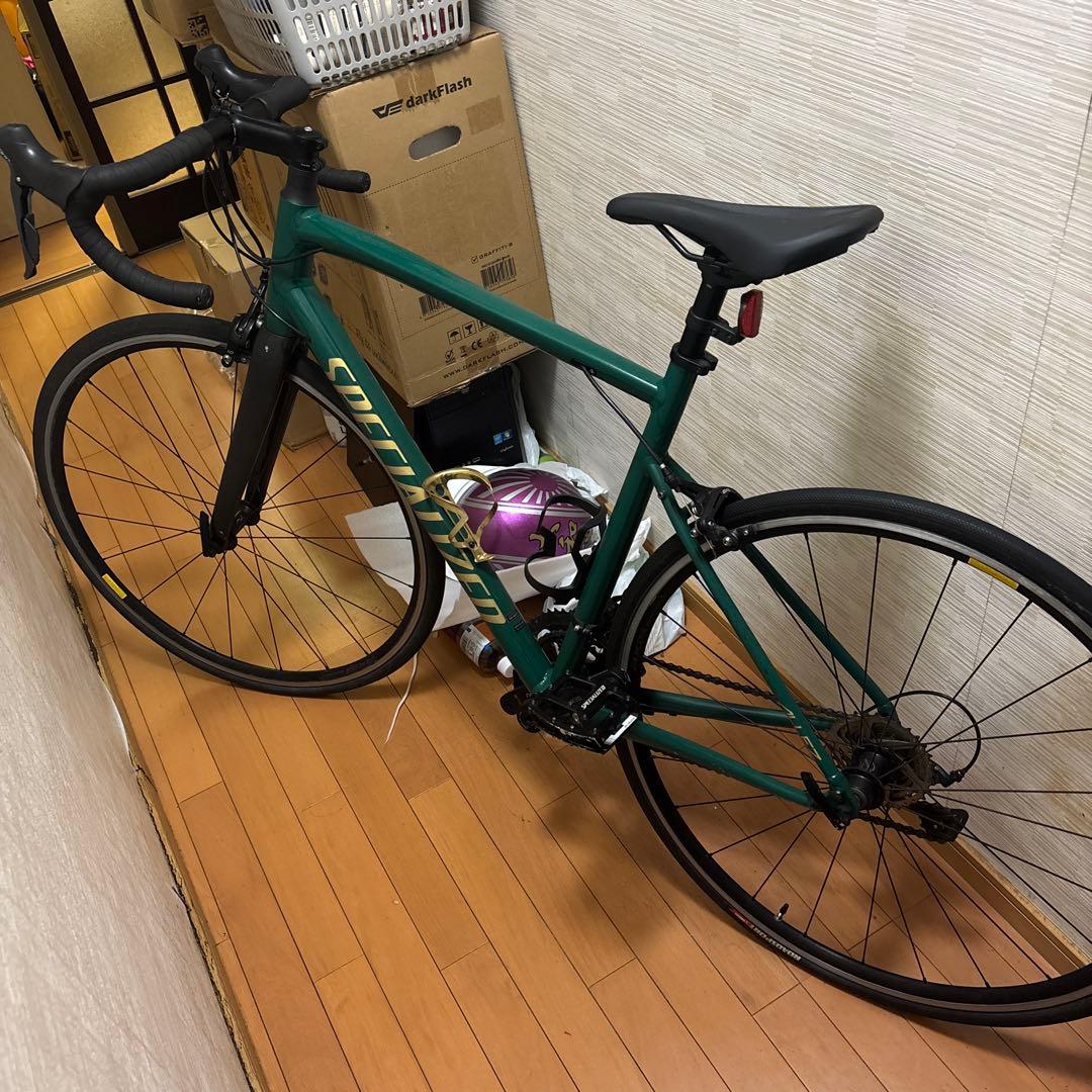 specialized 緑　ロードバイク　引き取り限定　富山