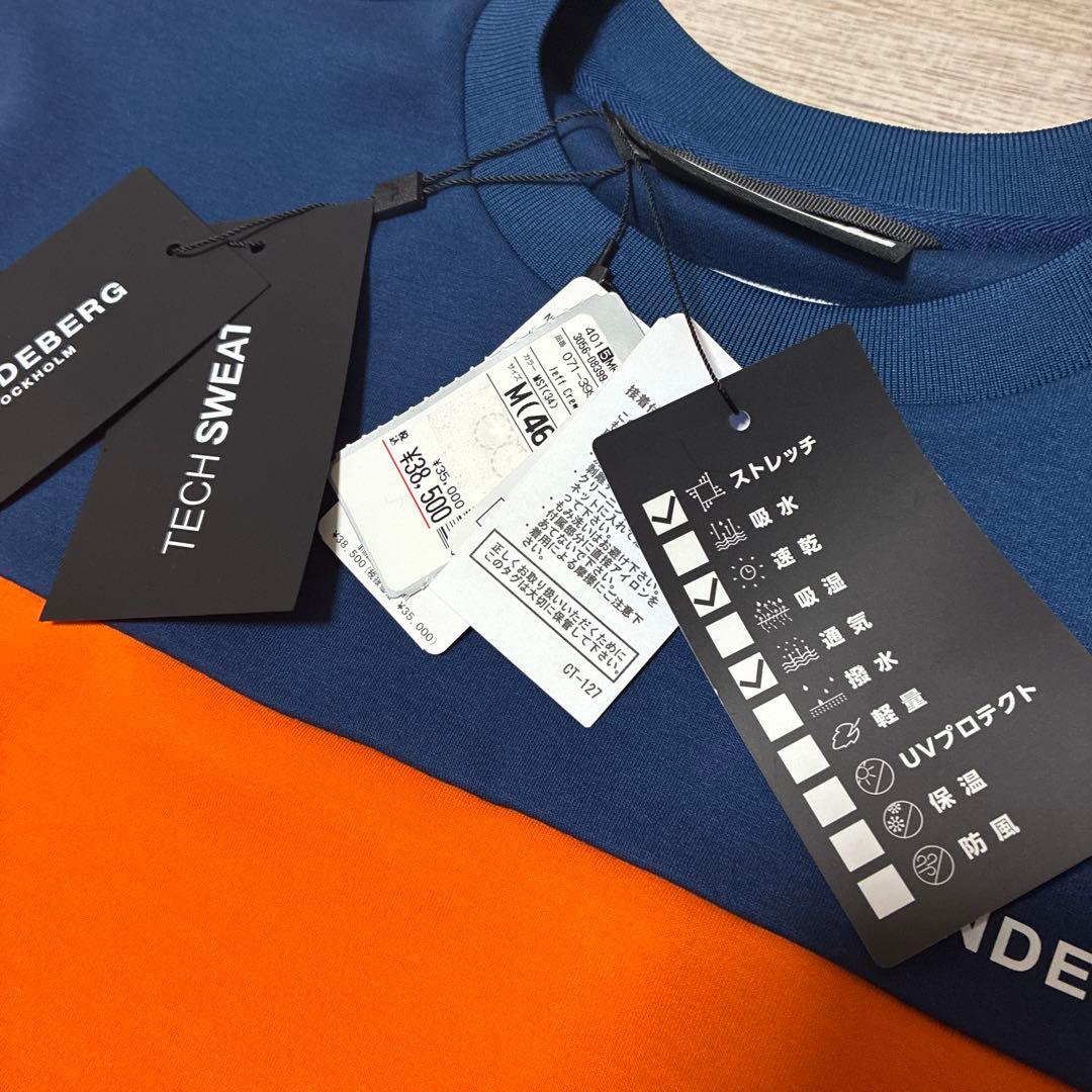 未使用 jリンドバーグ ゴルフ スウェット Jeff Crew M 定価約4万