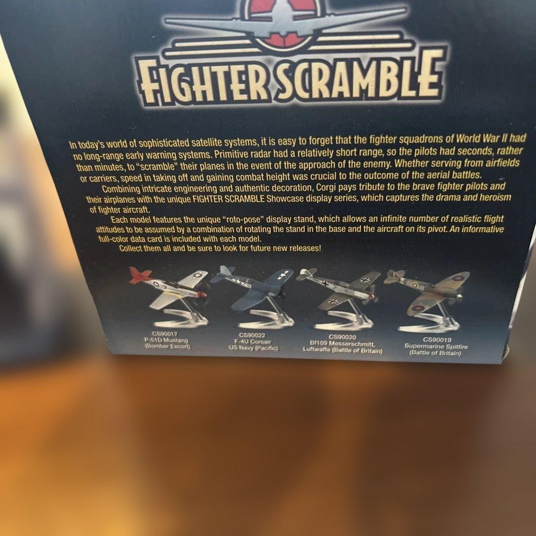 航空機・ヘリコプター CORGI FIGHTER SCRAMBLE100Years of flight