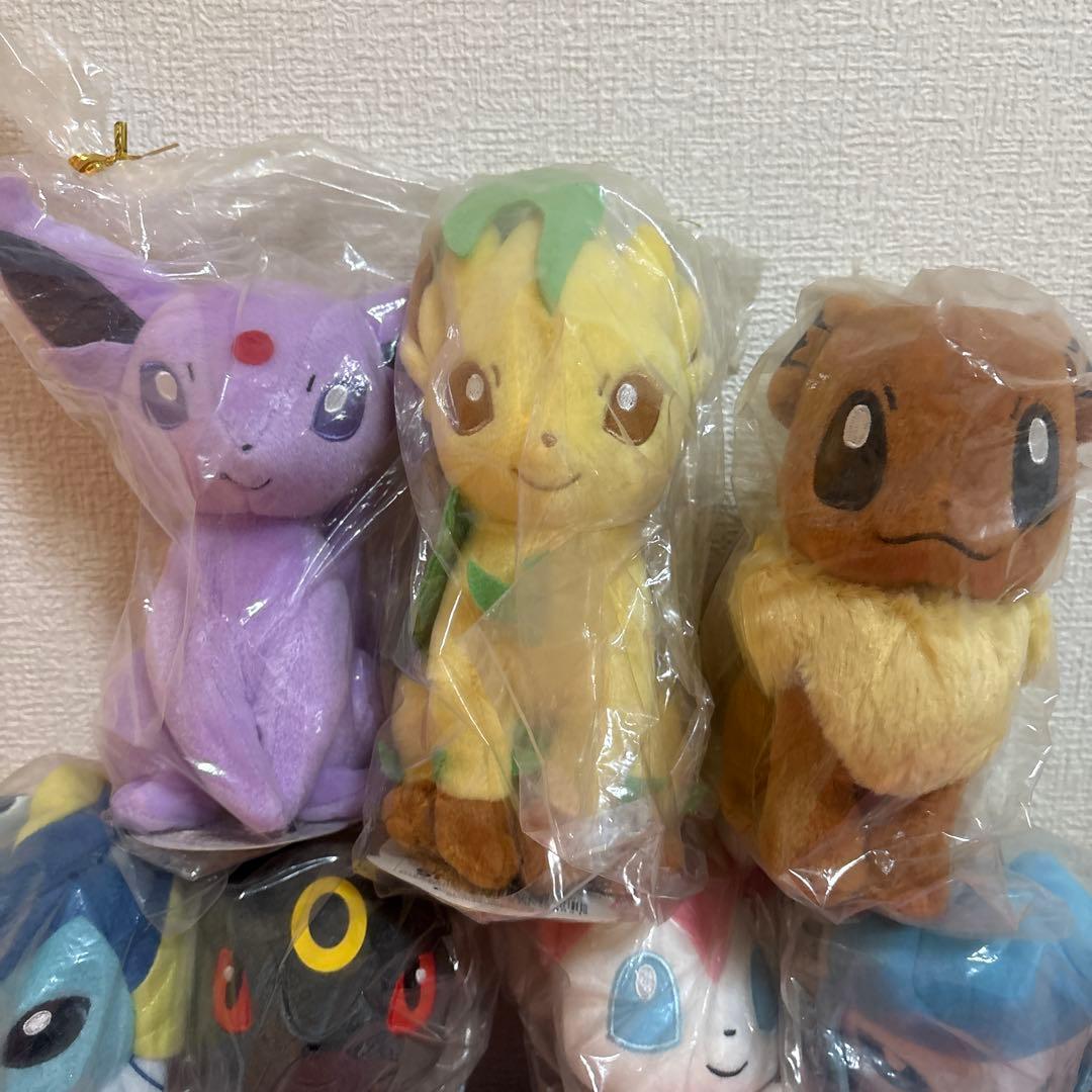 タカラトミー　ポケモン　イーブイフレンズ　ぬいぐるみ 9匹セット　タグ付き未使用