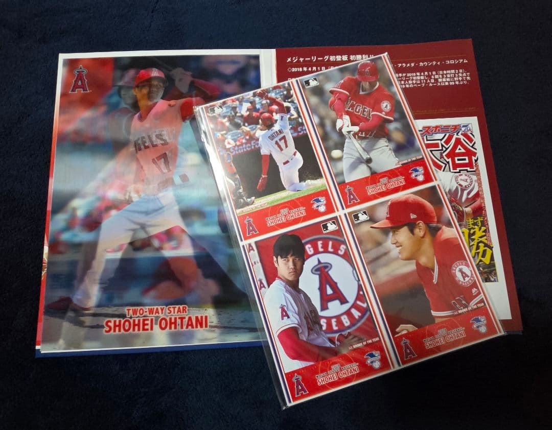 大谷翔平 AL ROOKIE OF THE YEAR 2018