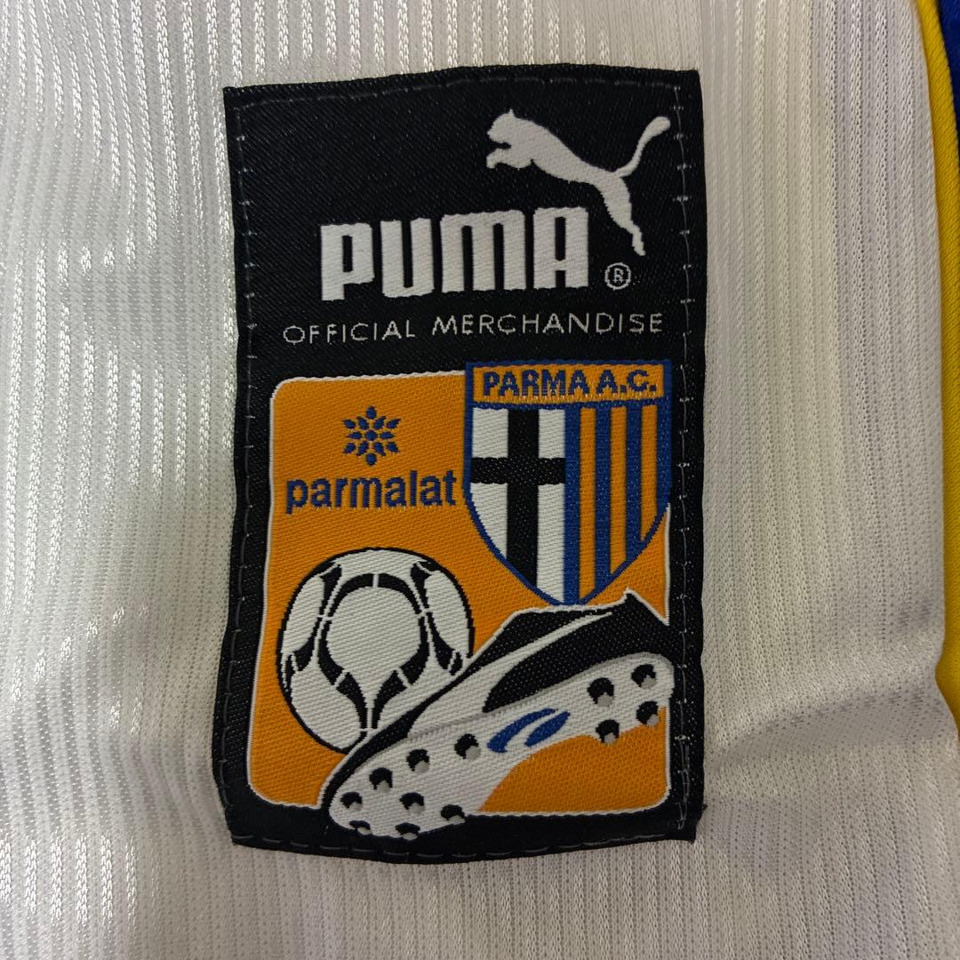 未使用タグ付きレトロサッカーユニフォーム　PUMA 97ー98 パルマ