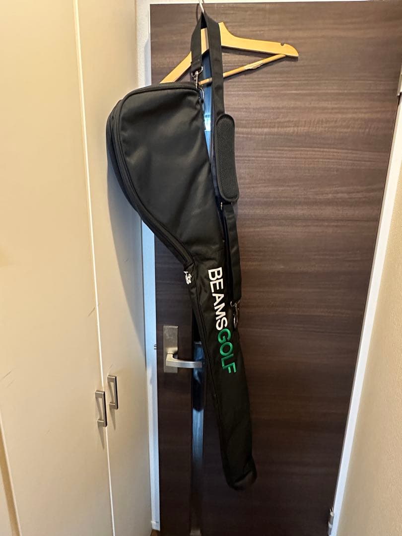 BEAMS GOLF ブラックゴルフバッグ