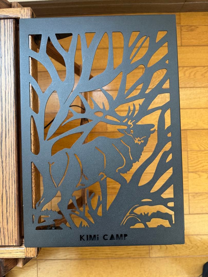 KIMI CAMP インフィニティ テーブル+ アイアンプレート