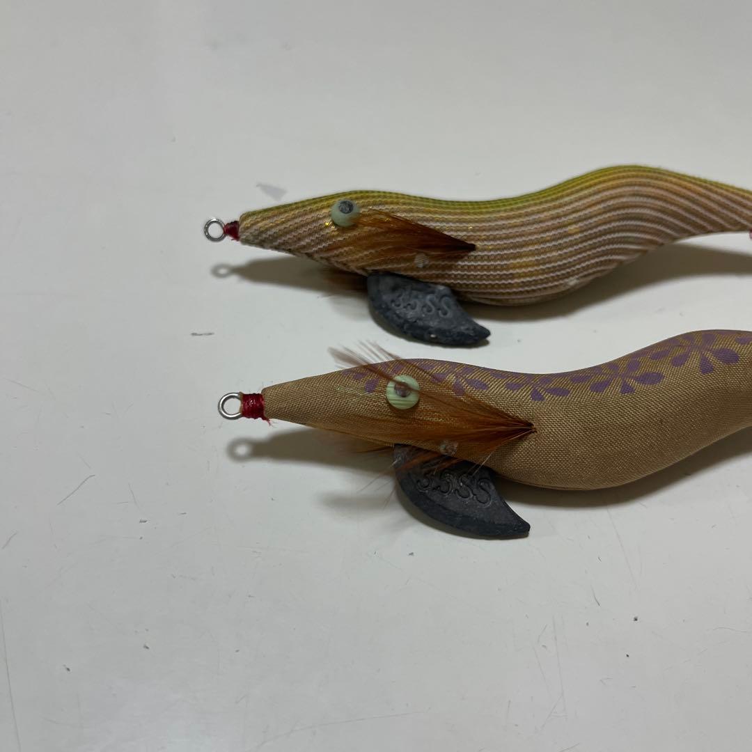 餌木猿　エギザル　　フジ　緑テープ　スーパーシャロー　SS 3.5号　2個セット