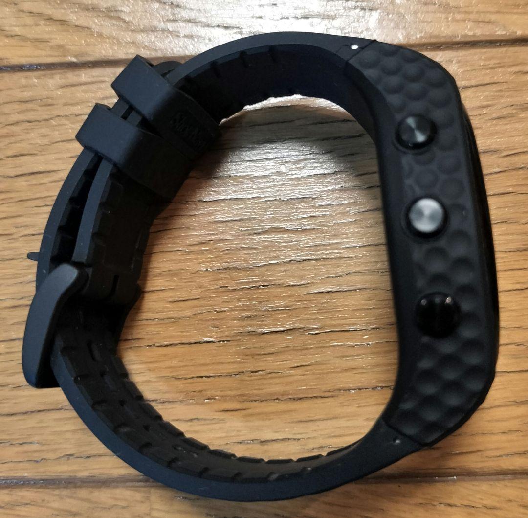 美品　Shot Navi INFINITY Touch　黒　腕時計　保護シール付