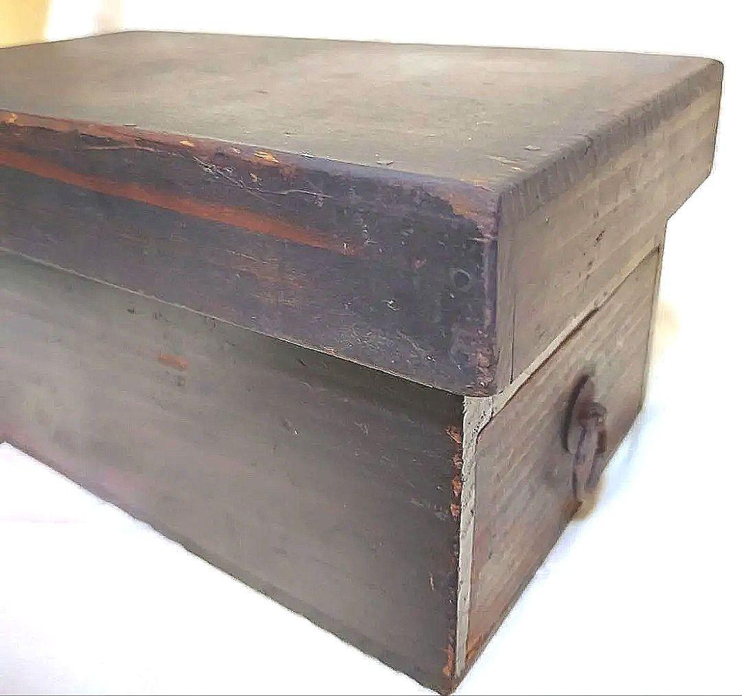 アンティーク引き出し　大正時代の家具　大正時代の引き出し　古道具　木箱