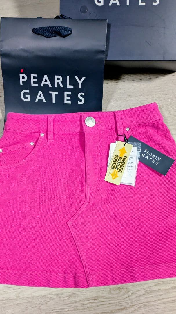 PEARLY GATES ピンク スカート 新品