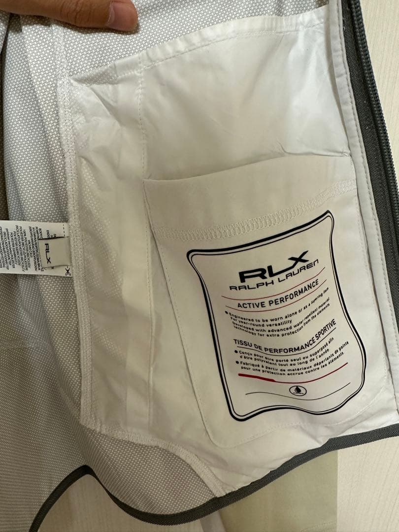 RLX ゴルフ カラーブロック パッカブル ジャケット M ラルフローレン