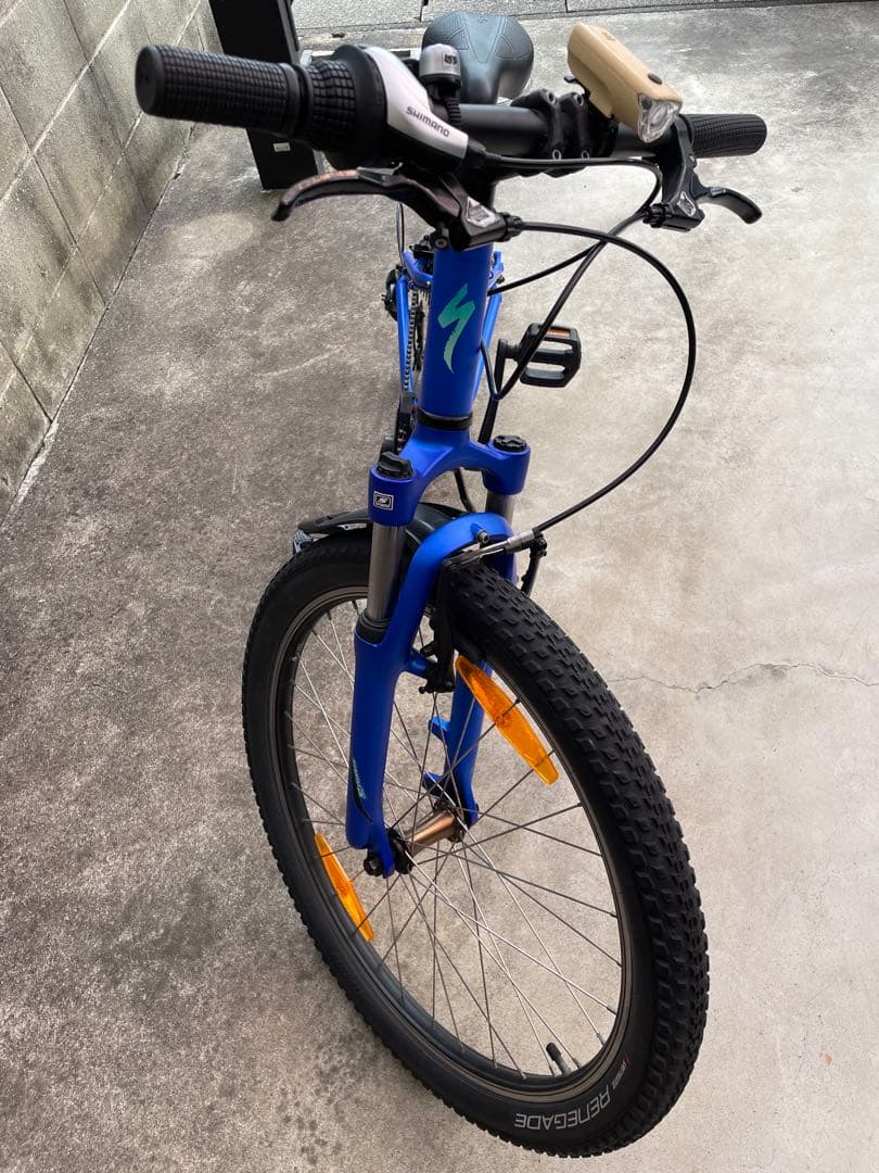【よこ】スペシャライズドspecialized Hot Rock24ブルー