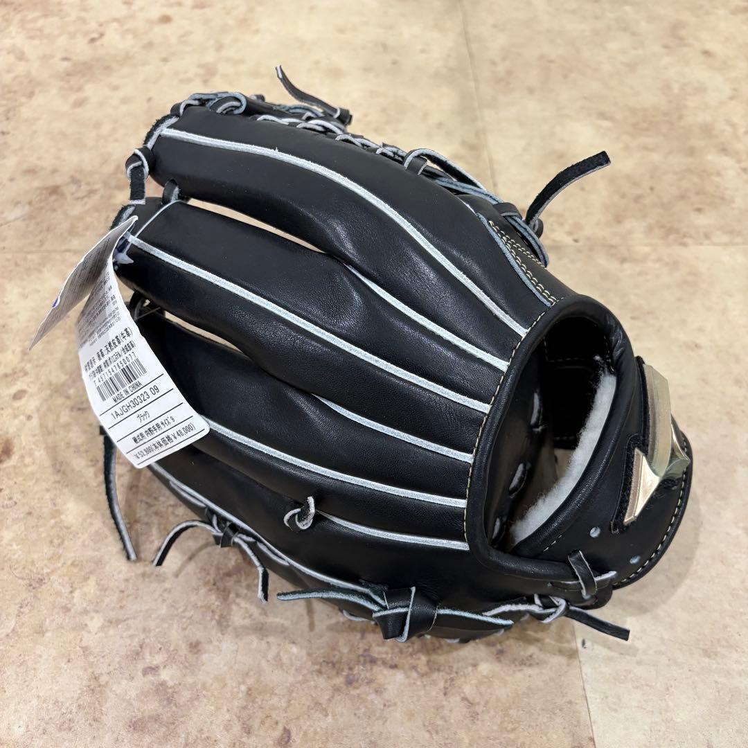 硬式グラブ グローバルエリート 内野手用1AJGH30323 ブラック 09
