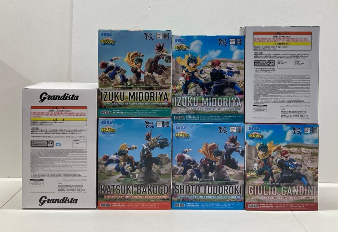ヒロアカ　フィギュア　クリアポスター等　まとめ売り　28260317J08L