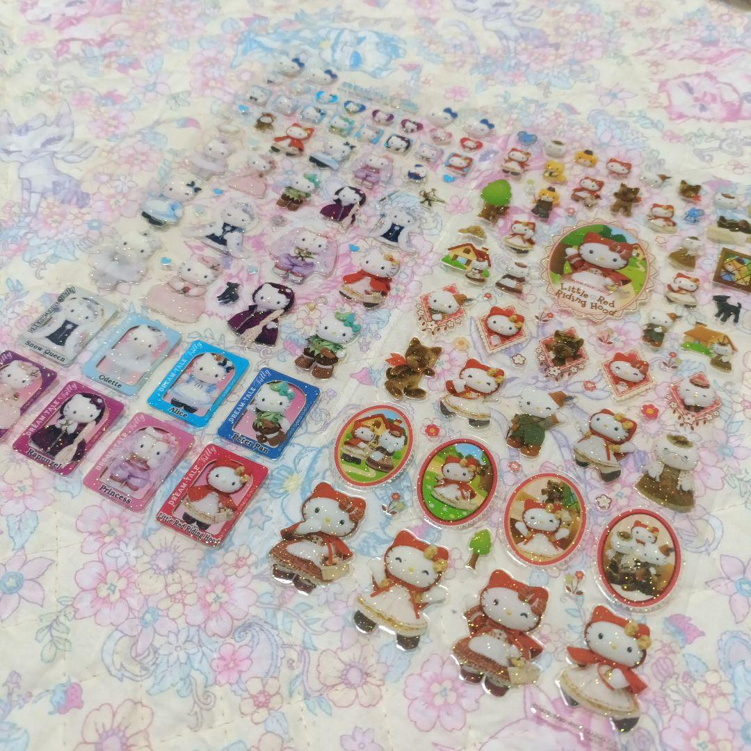 サンリオ ハローキティ ダニエル アロハ マスコット 平成レトロ シール付き