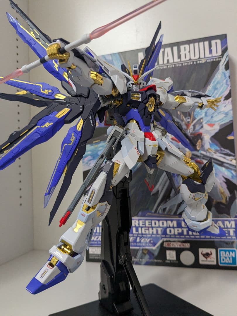 L BUILDストライクフリーダム　デスティニーソウルブルーソウルレッド