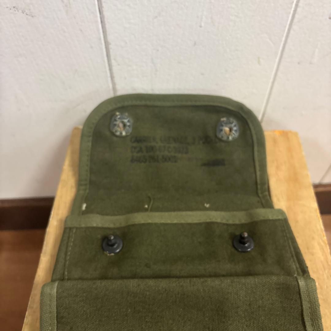 60s デッドストック　米軍実物CARRIER GRENADE 3−POCKET