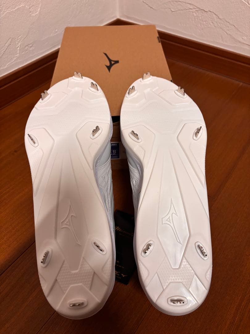 Mizuno Pro スパイクシューズ 26.5cm ホワイト