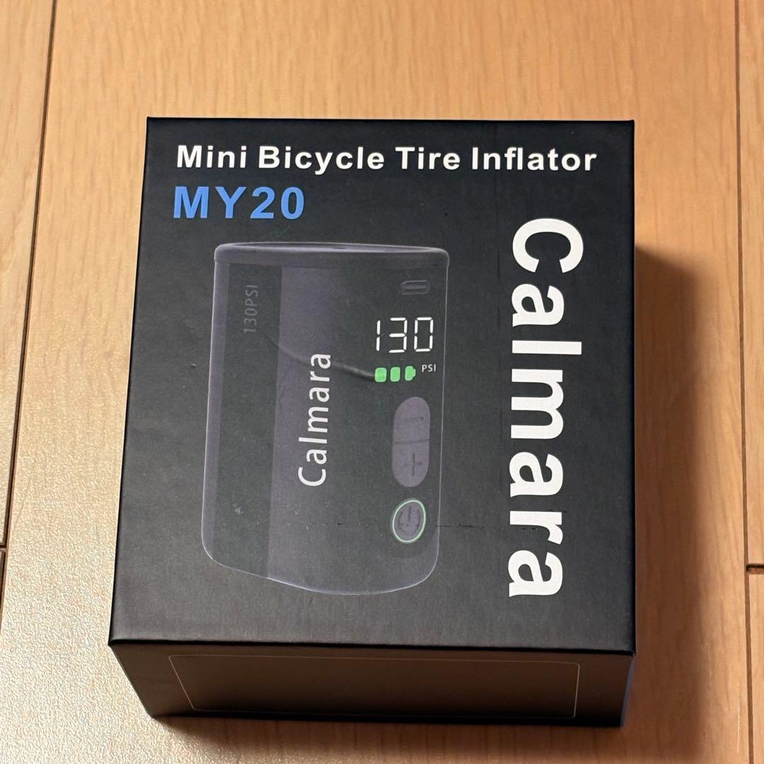 携帯エアーポンプ 電動空気入れ 130PSI 自転車 仏式/米式対応 ミニ