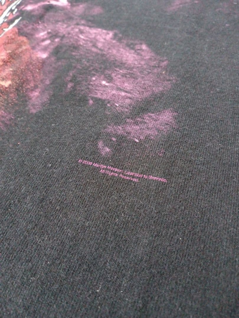 2009年製 Y2K マリリンマンソン ツアー Tシャツ 黒 Sサイズ
