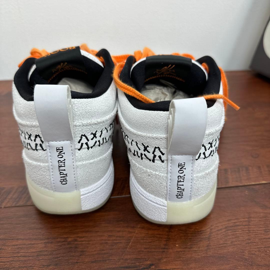 ★美品★NIKE BOOK 1 CHAPTER ONE ホワイトオレンジ26cm