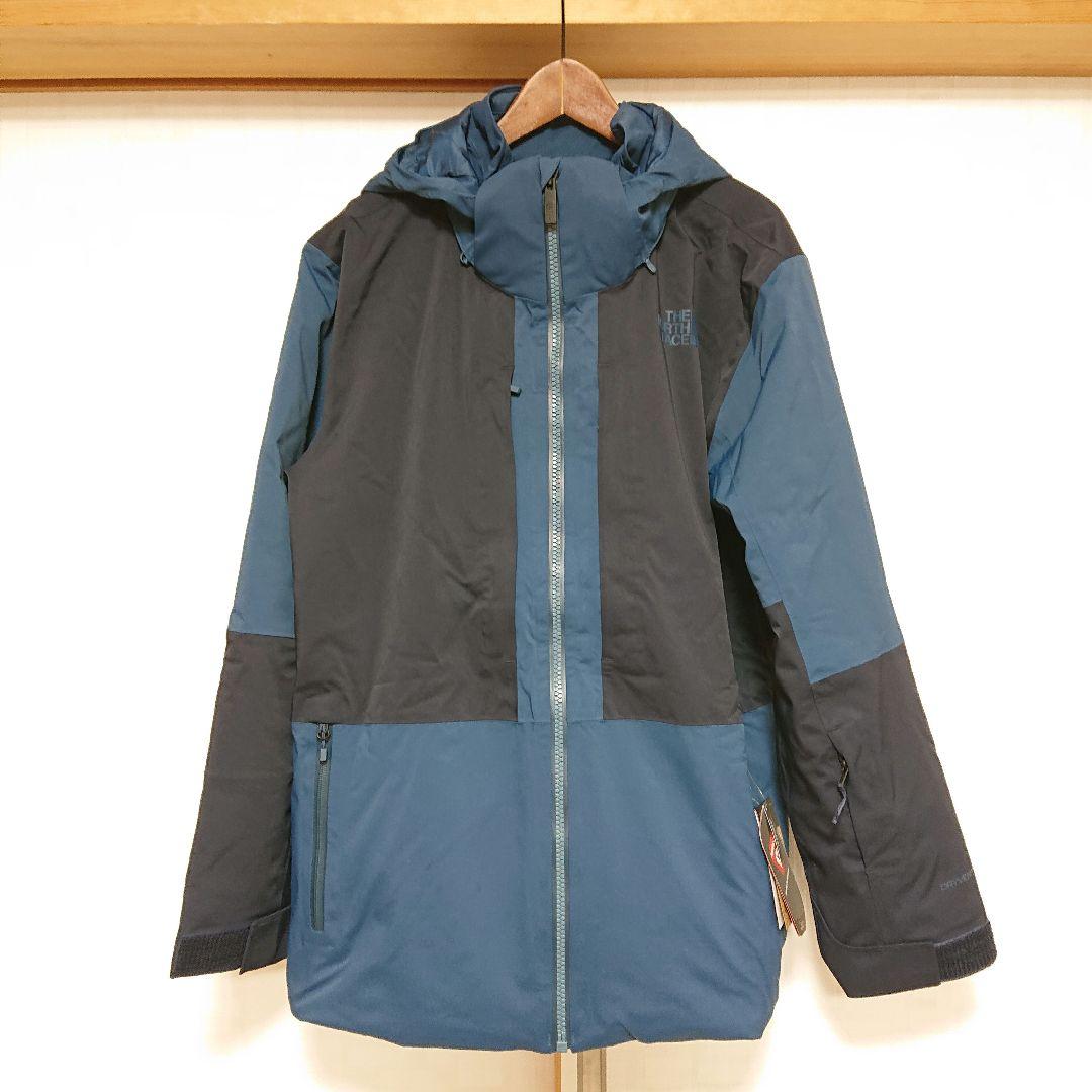 新品未使用THE NORTH FACEスキースノーボードジャケットウェアXL青紺