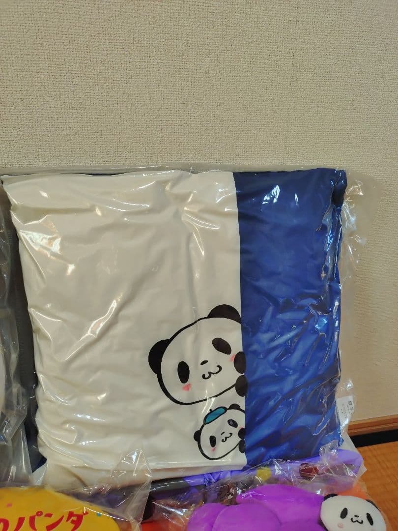楽天パンダ　お買いものパンダ　クッション　6種セット