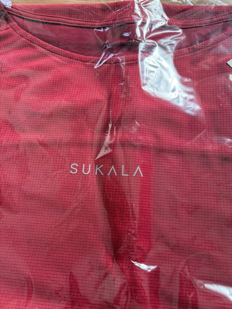 SUKALA アクティブシアーTee レディースＬサイズ　コッパーレッド