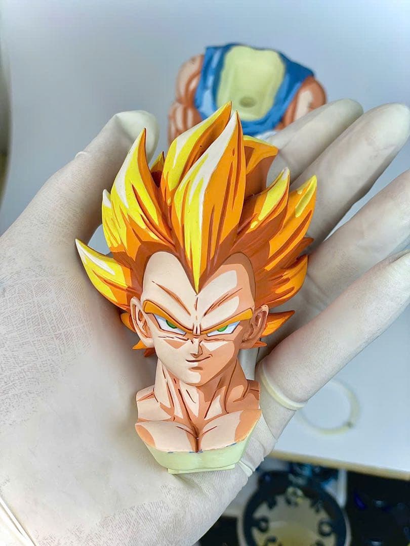 ドラゴンボール　ベジータ　フィギュア　二次元彩色　リペイント