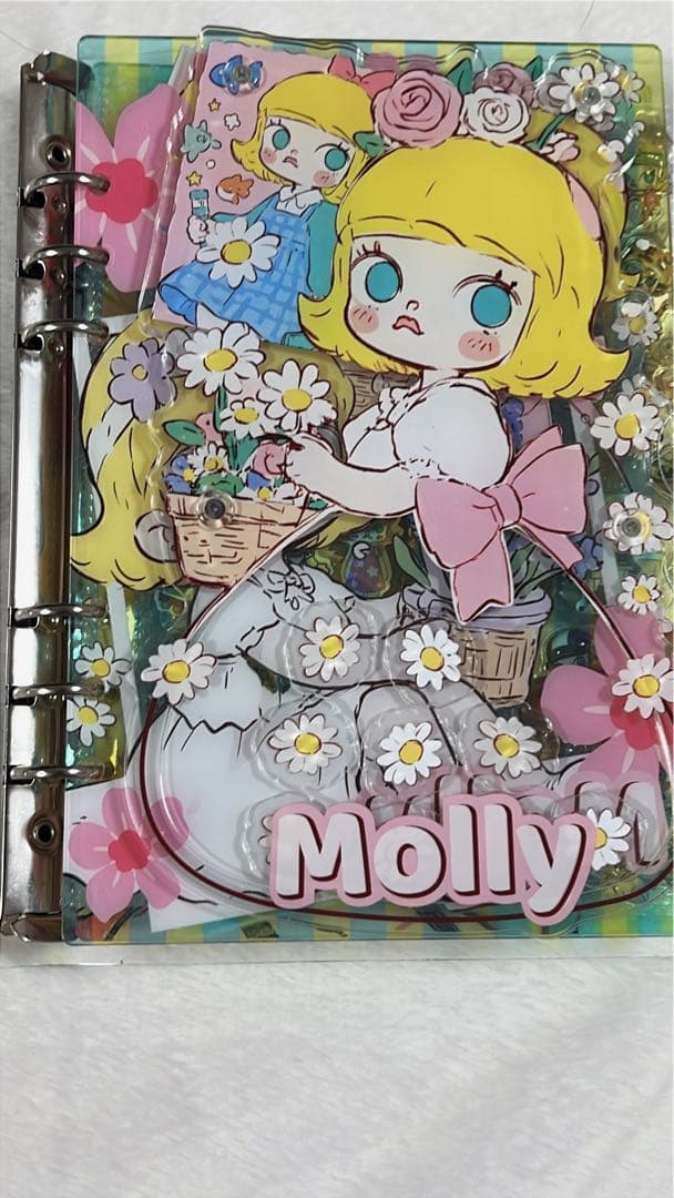 値引き　モリー　Molly シェイカーシール帳　シャカシャカシール帳A５完成品