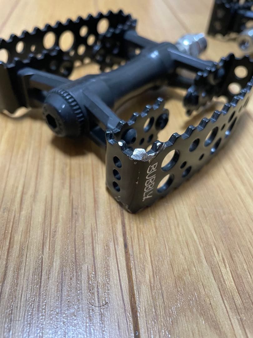 simworks bubbly pedal mks フラットペダル ブラック