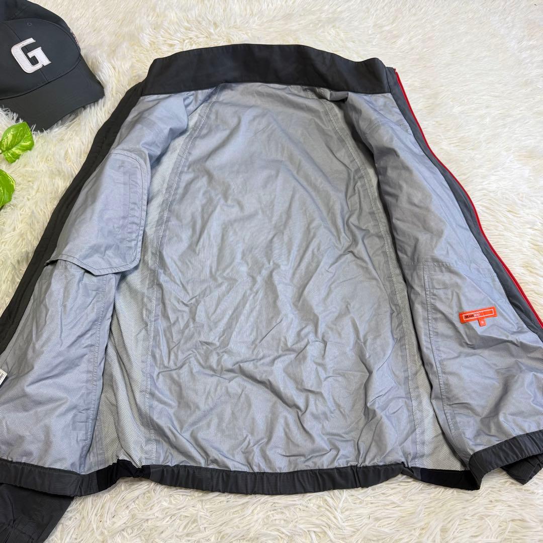 【ビームスゴルフ】極美品 レインウェア グレー 2way Mサイズ メンズ