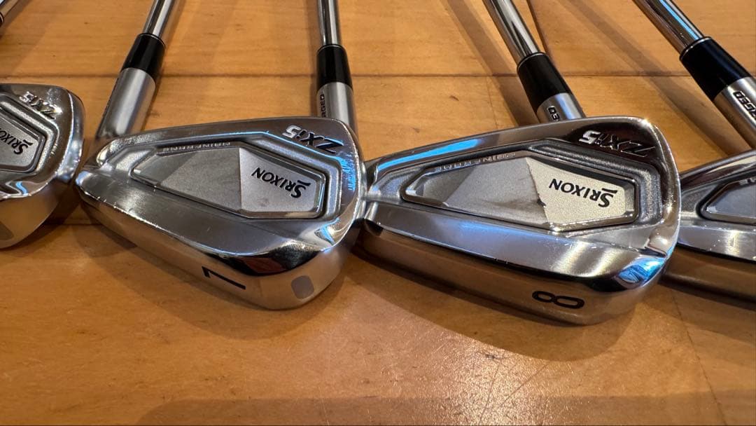 【美品】Srixon ZXi5 アイアン 6本(5~PW) modus115 S
