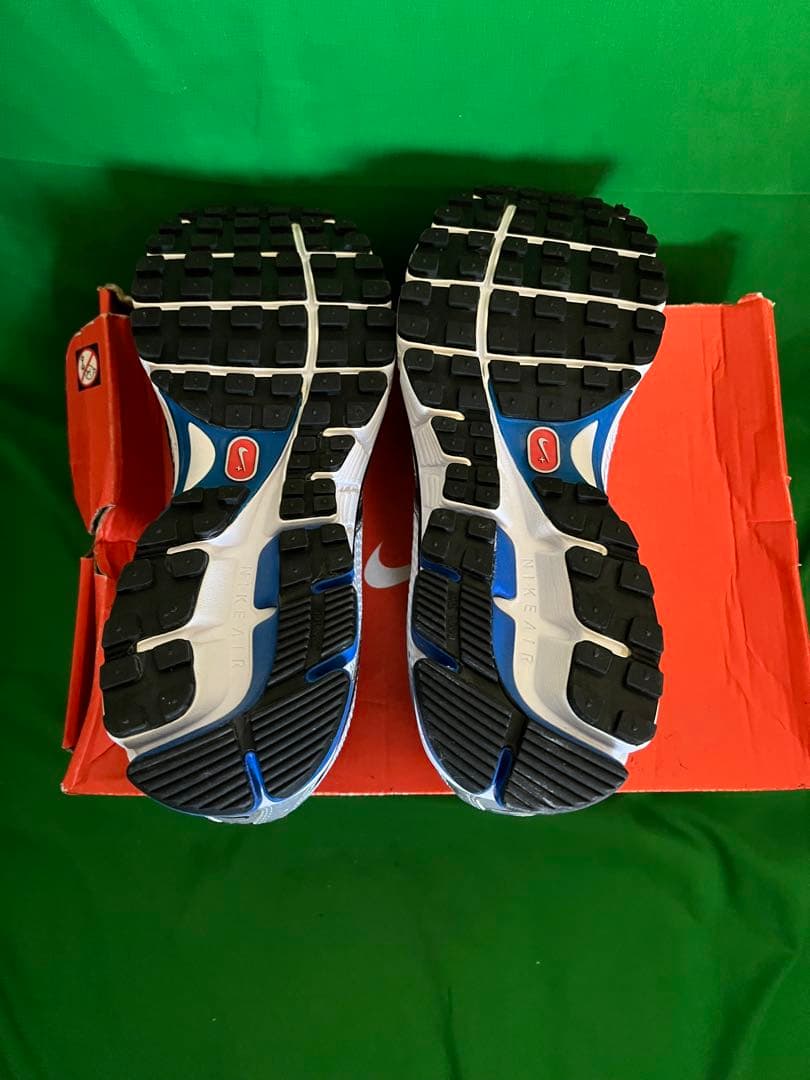 Nike ランニングシューズ ホワイト/ブルー　AIR ペガサス　25 未使用