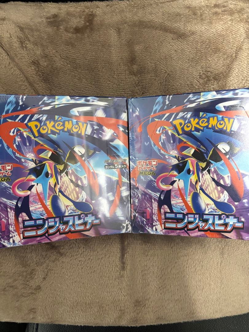ポケモンカード　ニンジャスピナー6BOX シュリンク付き　未開封