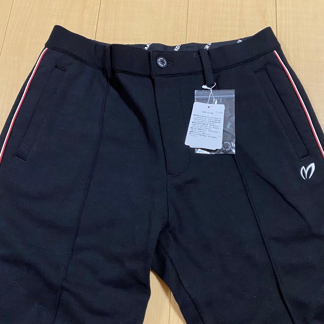 【新品】マスターバニー　ストレッチパンツ　Mサイズ　ブラック