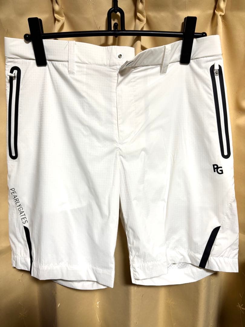 【新品未使用】PEARLY GATES メンズ ショートパンツ 6 白